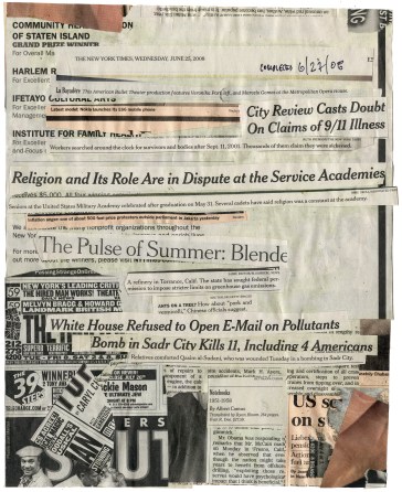 (Religion and Its Role Are In Dispute)  NYT 6-25-08 - BSC 6-27-08  9 3-8x11 3-4 Back