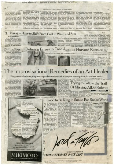 (The Improvosational Remedies) NYT 10-26-10 - BSC 10-27-10  12X17.75"  BACK