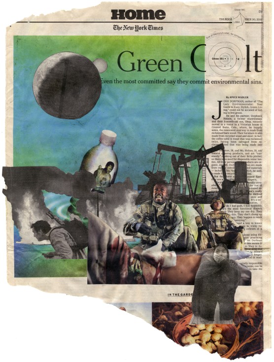 (To Nurture Organisms)  NYT 9-30-10 - 10-2-10  12X16.5" FRONT