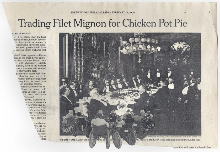 'TRADING FILET MIGNON FOR CHICKEN POT PIE' NYT 2-26-09 - BSC 3-3-09 FRONT.jpg